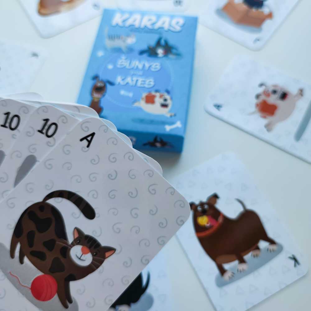 Lietuvos Kurejai Kortų žaidimas "Karas"
