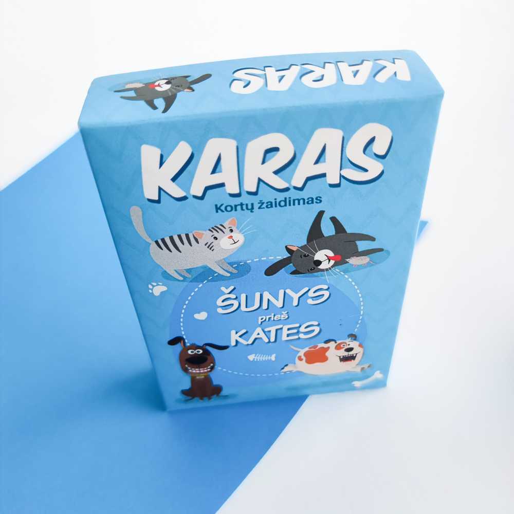 Lietuvos Kurejai Kortų žaidimas "Karas"