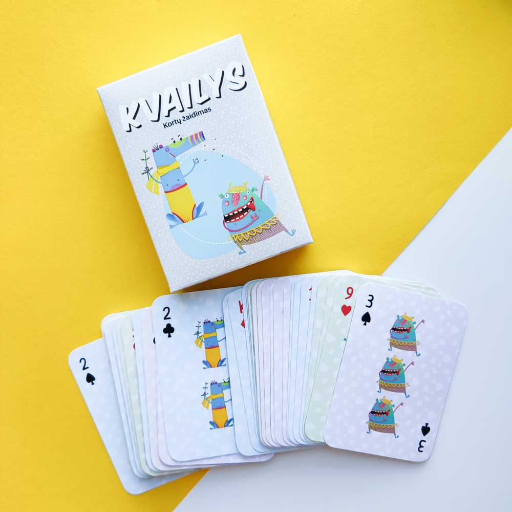 Lietuvos Kurejai Kortų žaidimas "Kvailys"