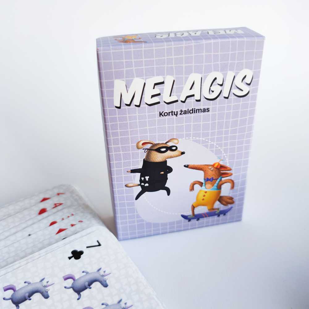 Lietuvos Kurejai Kortų žaidimas "Melagis"