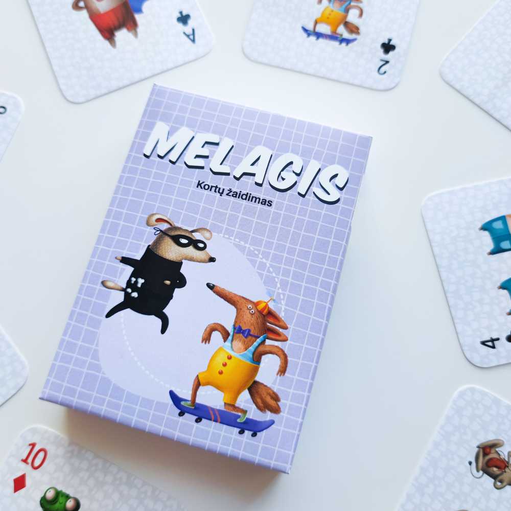 Lietuvos Kurejai Kortų žaidimas "Melagis"