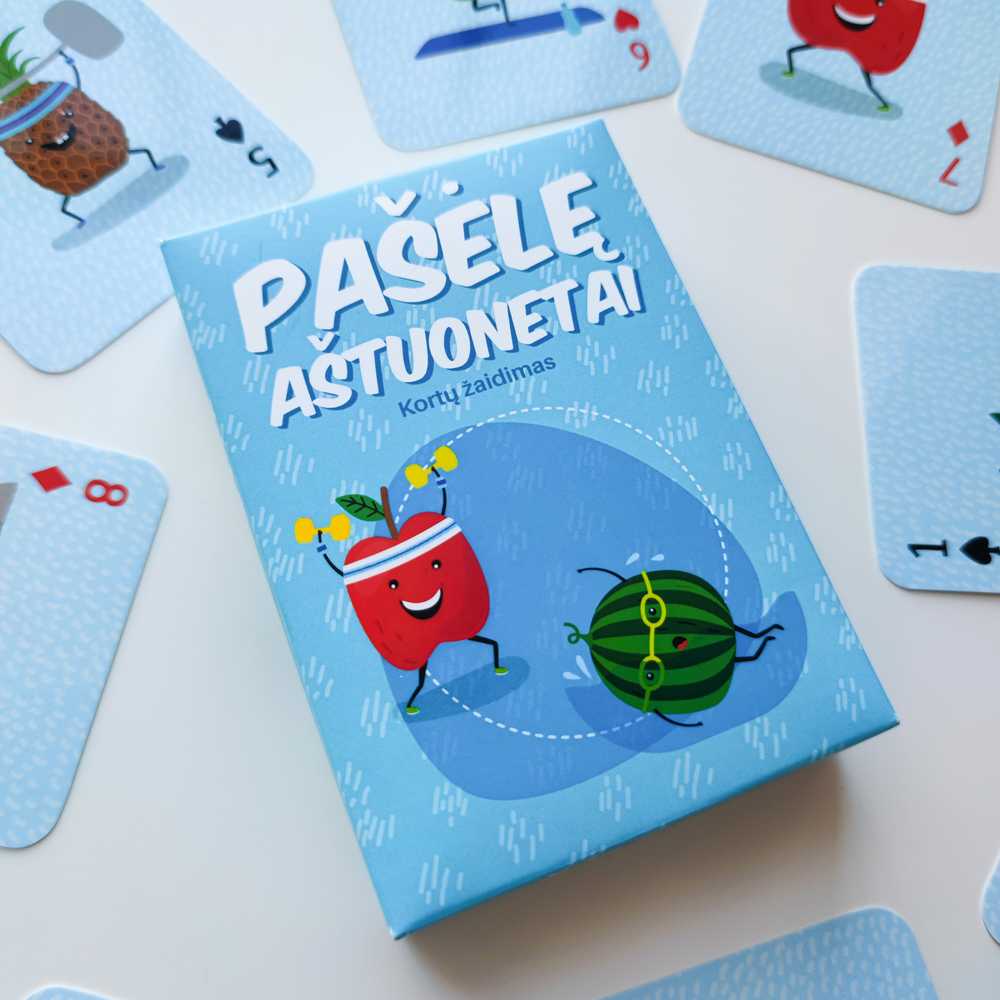 Lietuvos Kurejai Kortų žaidimas "Pašėlę aštuonetai"