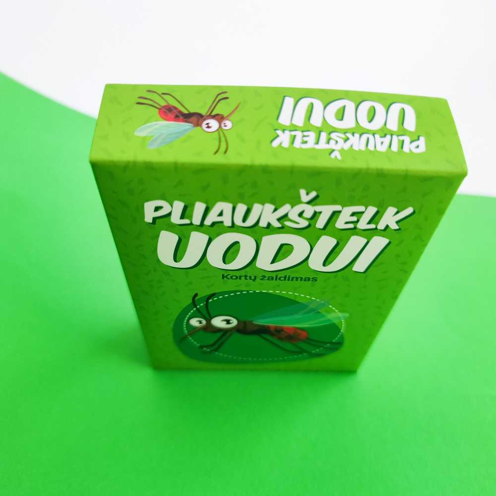 Lietuvos Kurejai Kortų žaidimas "Pliaukštelk uodui"