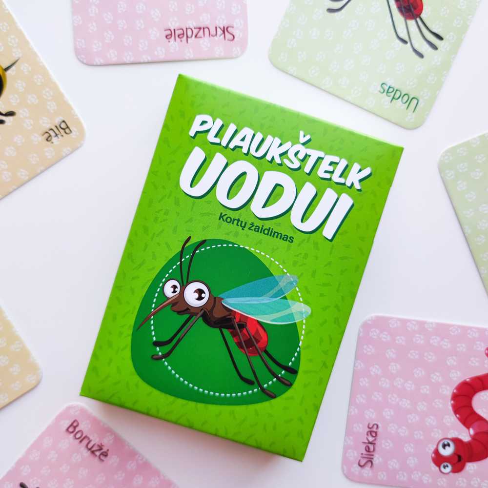 Lietuvos Kurejai Kortų žaidimas "Pliaukštelk uodui"
