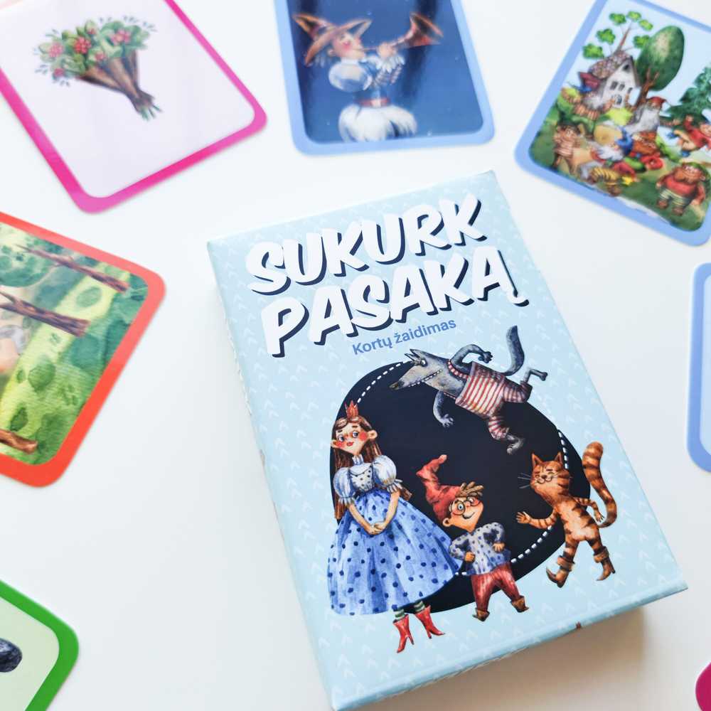 Lietuvos Kurejai Kortų žaidimas "Sukurk pasaką"
