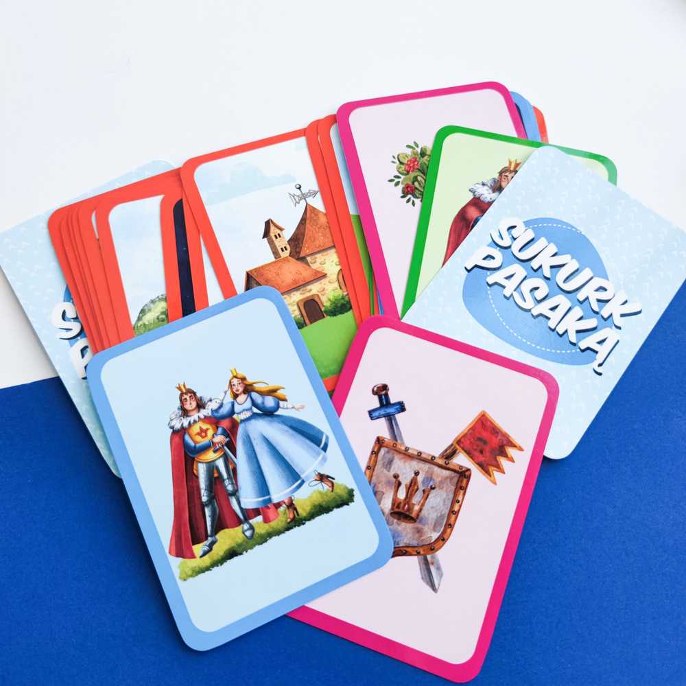 Lietuvos Kurejai Kortų žaidimas "Sukurk pasaką"