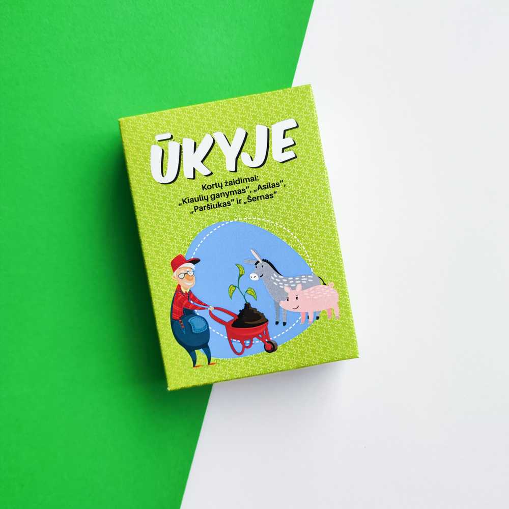 Lietuvos Kurejai Kortų žaidimas "Ūkyje"