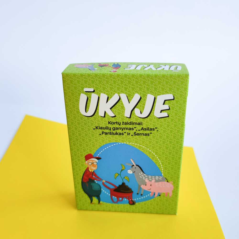 Lietuvos Kurejai Kortų žaidimas "Ūkyje"
