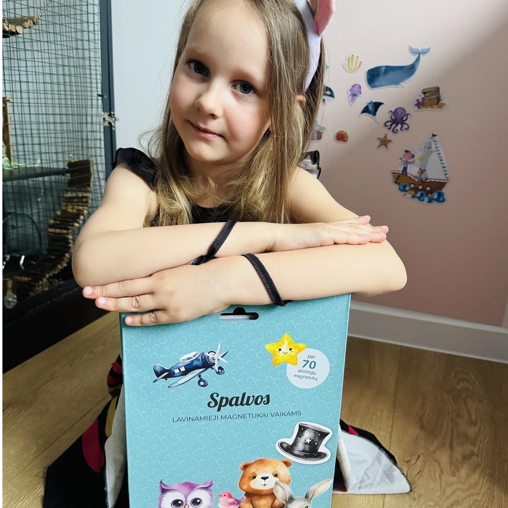 Lietuvos Kurejai Lavinamieji magnetukai "Spalvos"