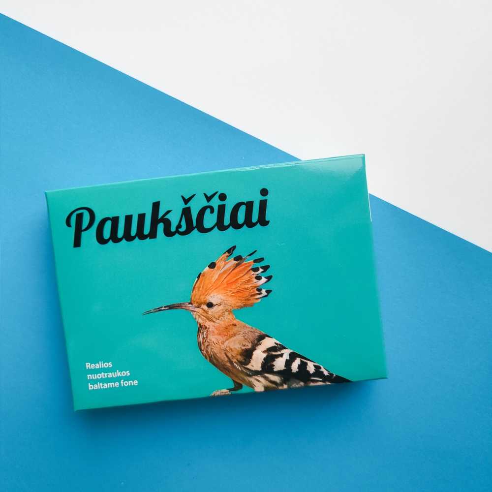 Lietuvos Kurejai Lavinamųjų kortelių rinkinys „Paukščiai“