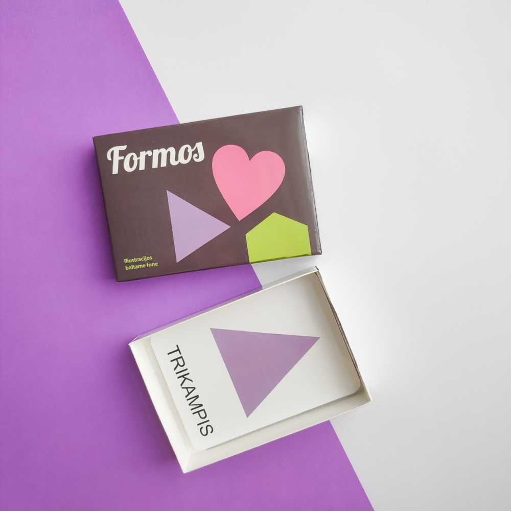 Lietuvos Kurejai Lavinamųjų kortelių rinkinys „Formos“