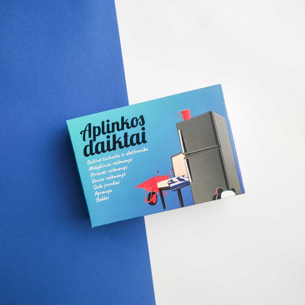 Lietuvos Kurejai Lavinamųjų kortelių rinkinys "Aplinkos daiktai"