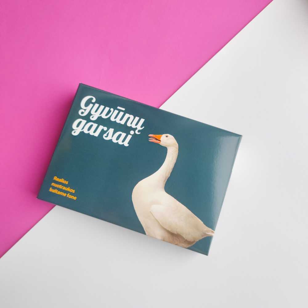 Lietuvos Kurejai Lavinamųjų kortelių rinkinys „Gyvūnų garsai“