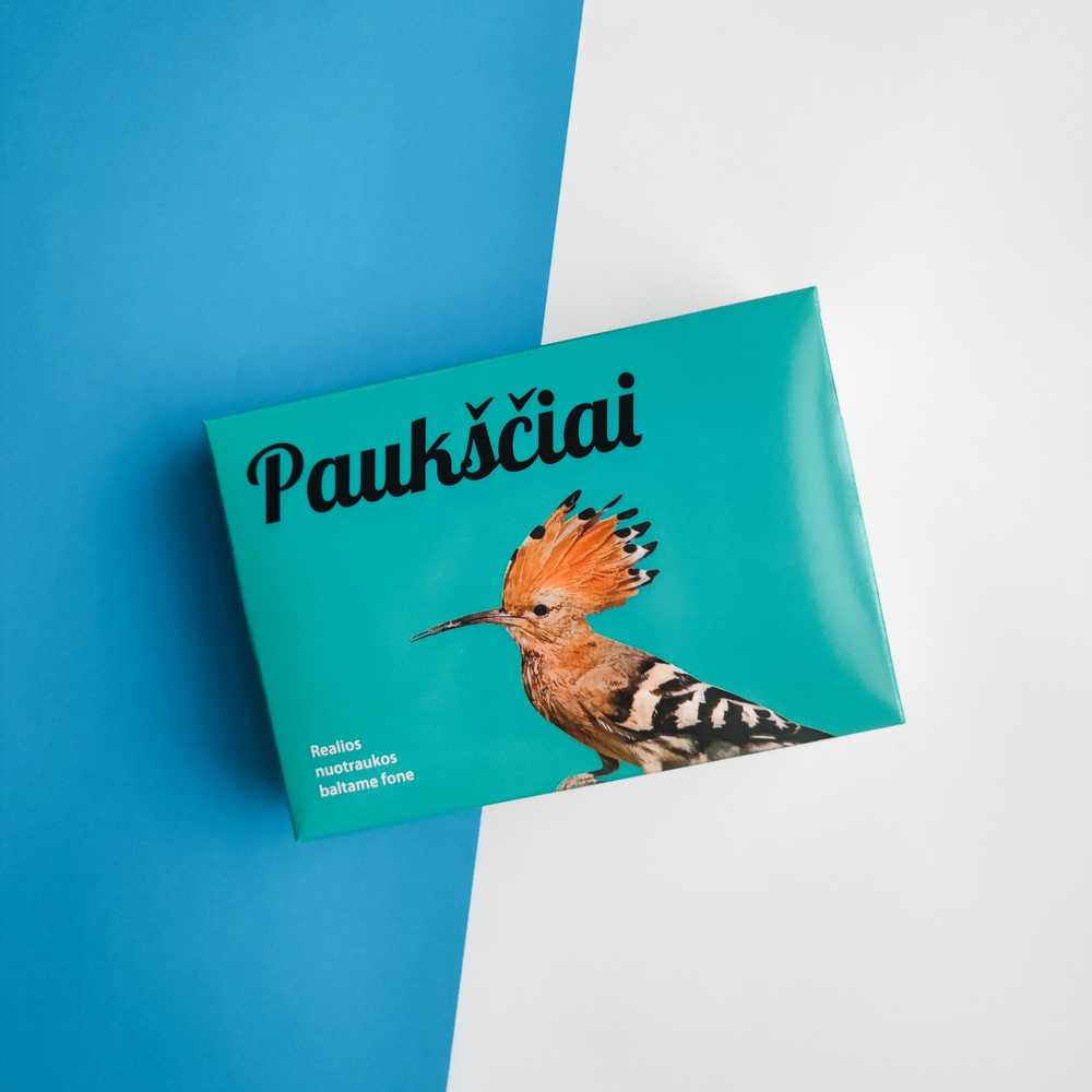 Lietuvos Kurejai Lavinamųjų kortelių rinkinys „Paukščiai“