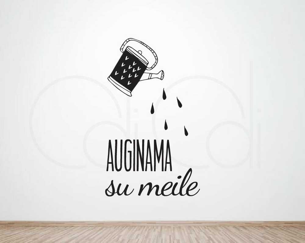 Lietuvos Kurejai Lipdukas kambariui „Auginama su meile“
