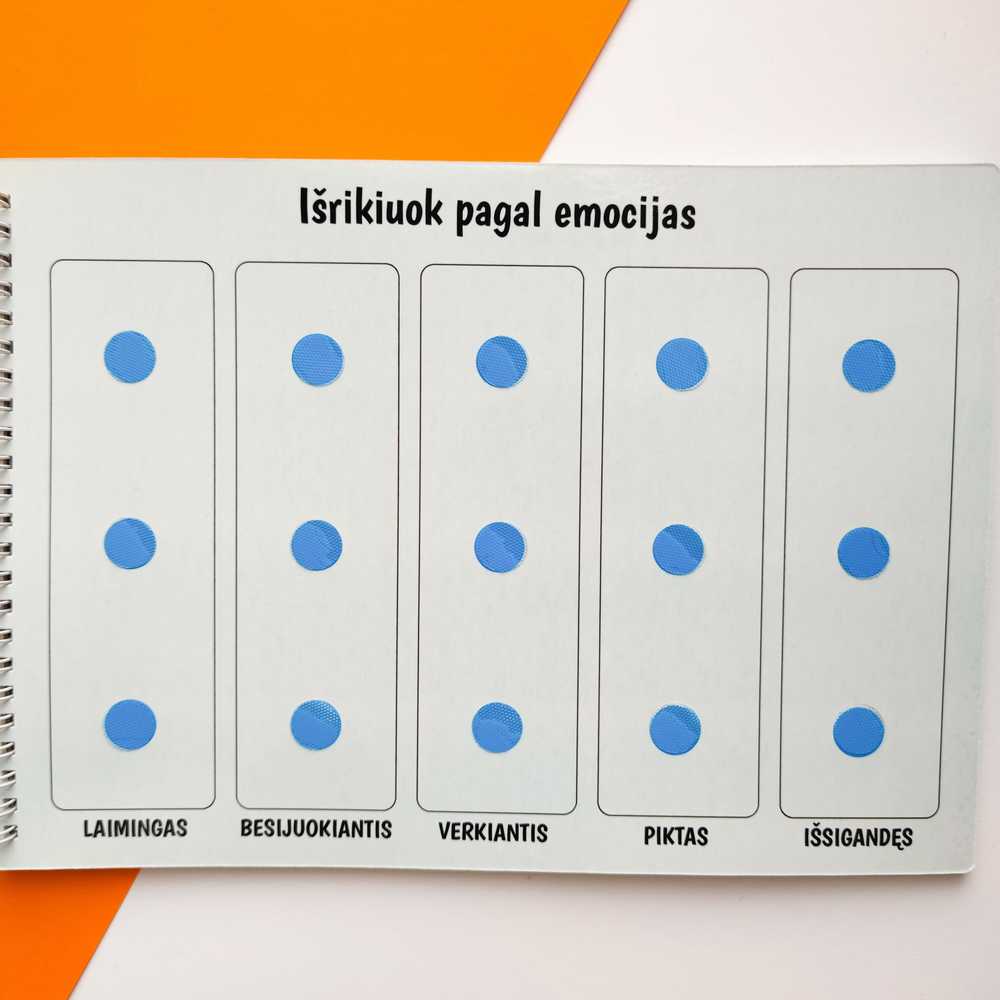 Lietuvos Kurejai Mano trečia lavinamoji veiklos knyga su daugkartinio naudojimo lipdukais