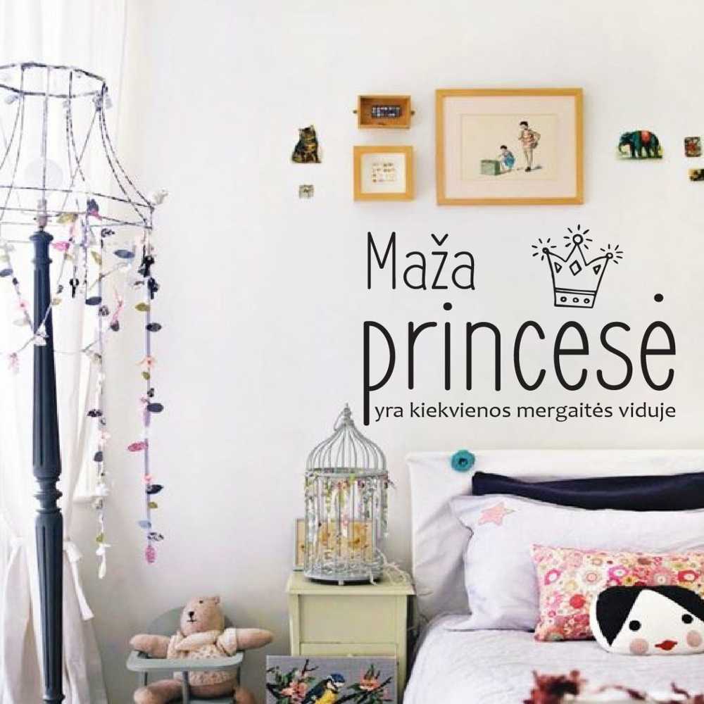 Lietuvos Kurejai Sienos lipdukas "Maža princesė"
