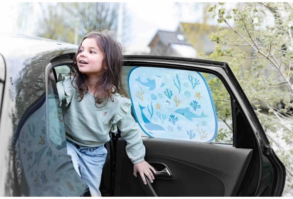 Little Dutch automobilio langų uždengimai, melsvi 2vnt