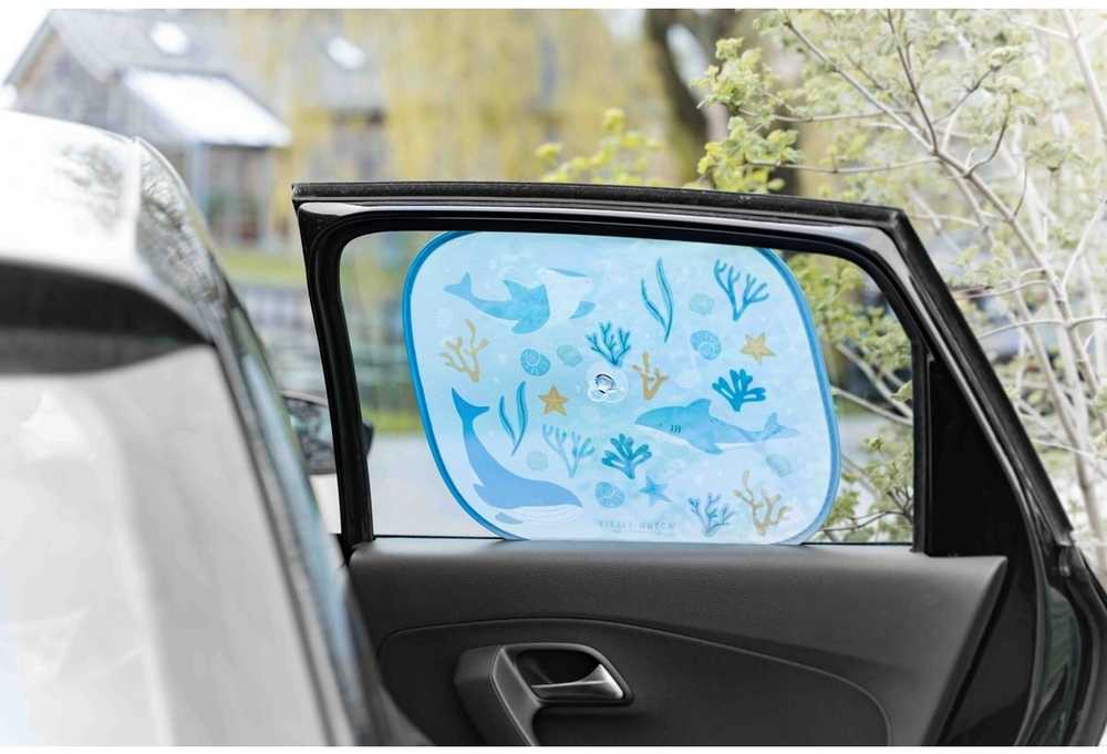 Little Dutch automobilio langų uždengimai, melsvi 2vnt