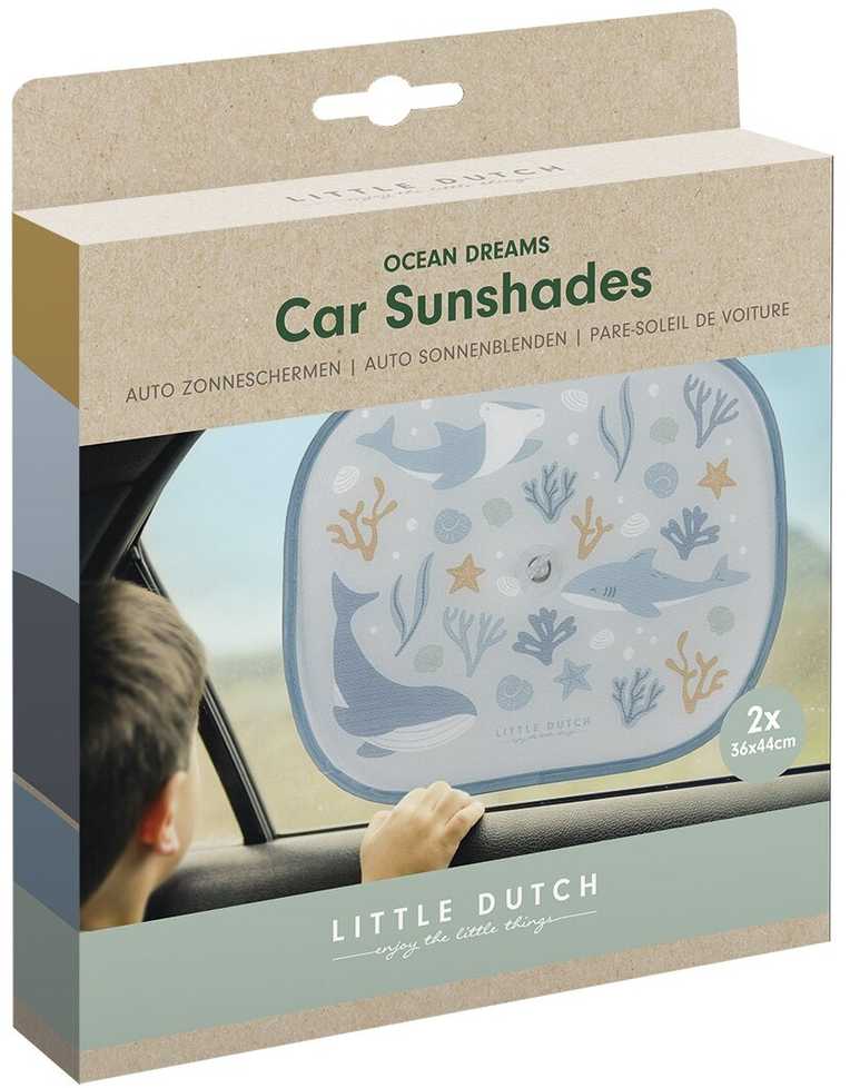 Little Dutch automobilio langų uždengimai, melsvi 2vnt