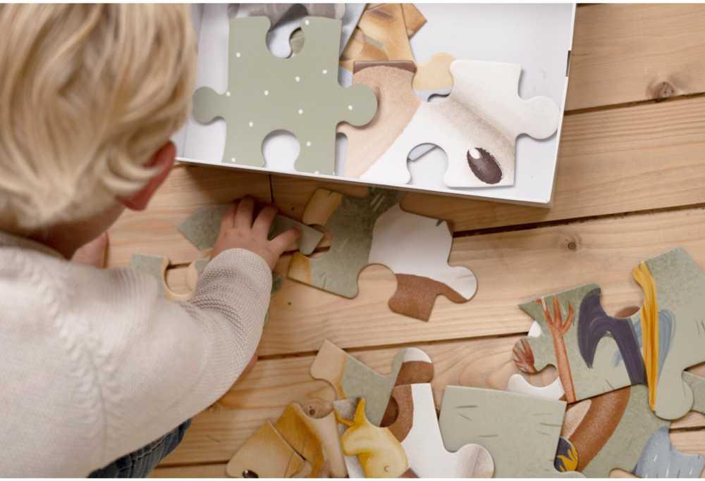 Little Dutch Didelė dėlionė Kaime 42 dalių