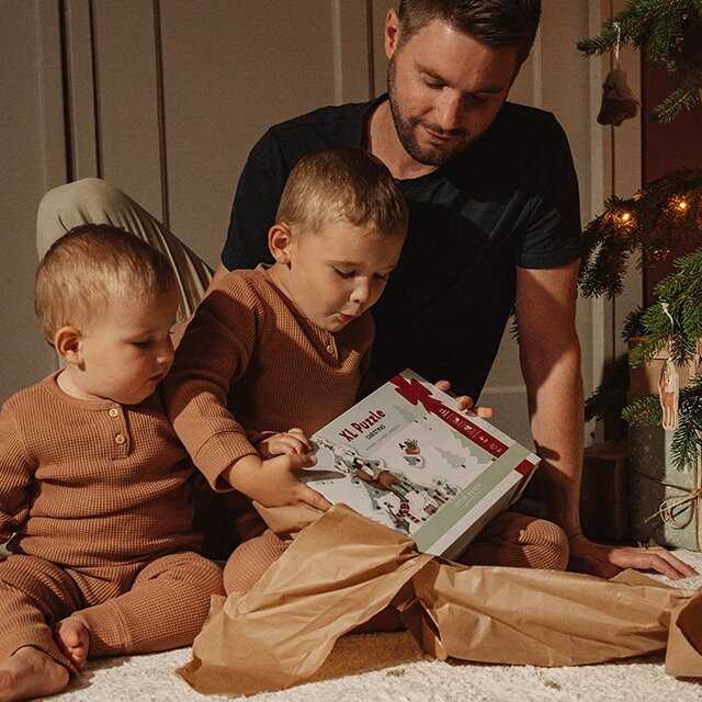 Little Dutch Didelė dėlionė Kalėdos 35 dalių