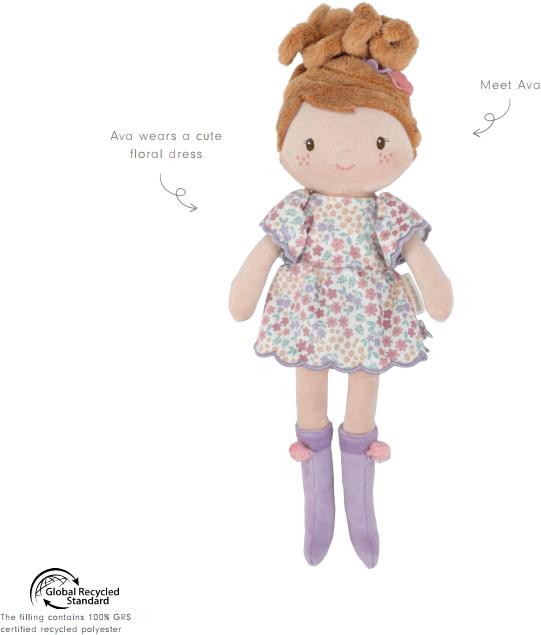 Little Dutch lėlė Ava, 35 cm