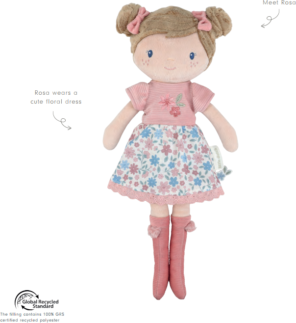 Little Dutch lėlė Rosa, 35 cm