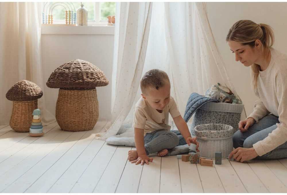 Little Dutch Medinės kaladėlės Miško draugai