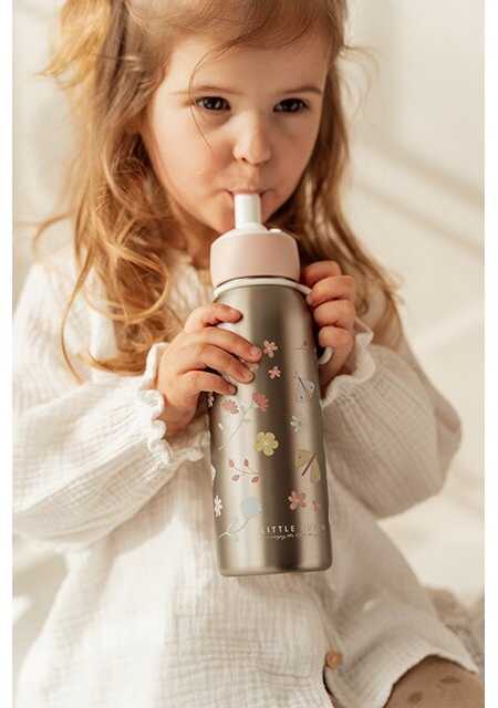 Little Dutch Plieninė gertuvė Mapel Gėlės 350ml