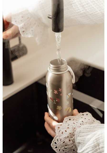 Little Dutch Plieninė gertuvė Mapel Gėlės 350ml