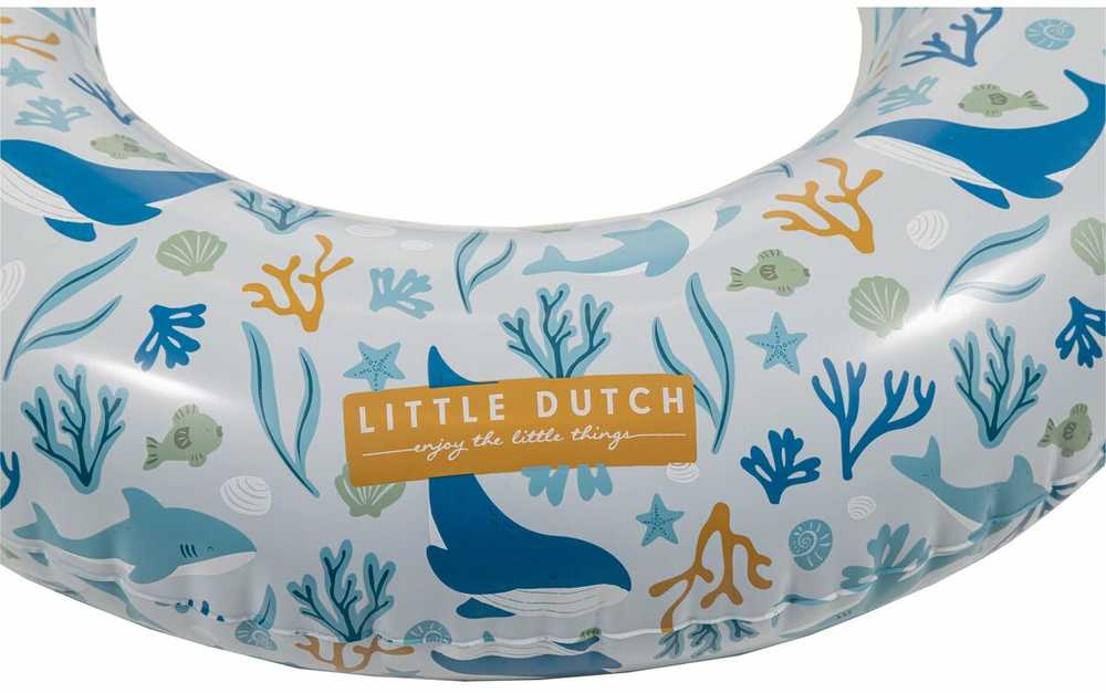 Little Dutch Pripučiamas plaukimo ratas Vandenynas melsvas