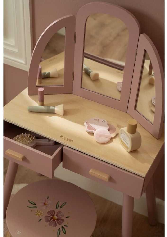 Little Dutch rožinis tualetinis staliukas