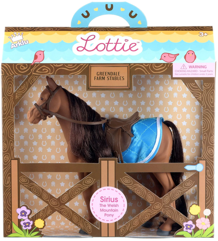 Lottie žirgas Sirus