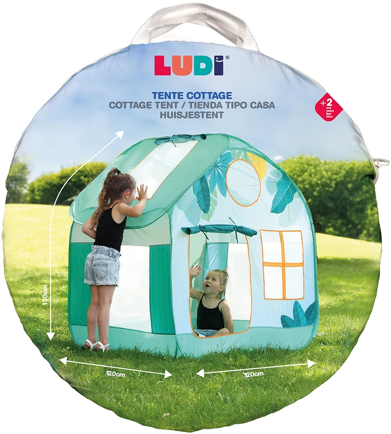 LUDI greitai pastatoma palapinė Namelis