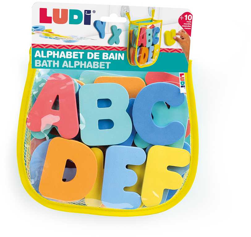 LUDI vonios žaidimas Abėcėlė
