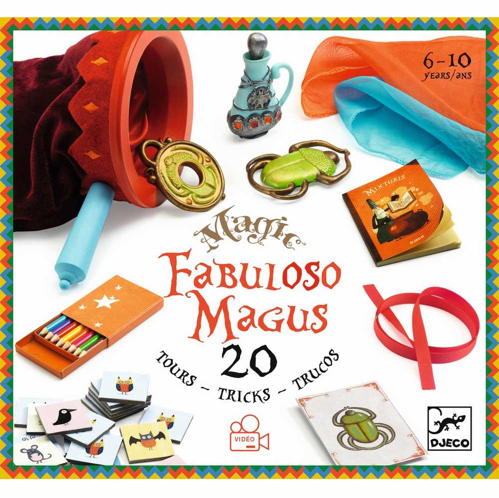 Djeco Magijos triukų rinkinys - Fabuloso Magus - 20 ( DJ09962 )
