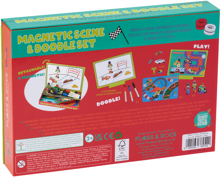 Magnetinis žaidimas ir piešimo rinkinys, Mašinos
