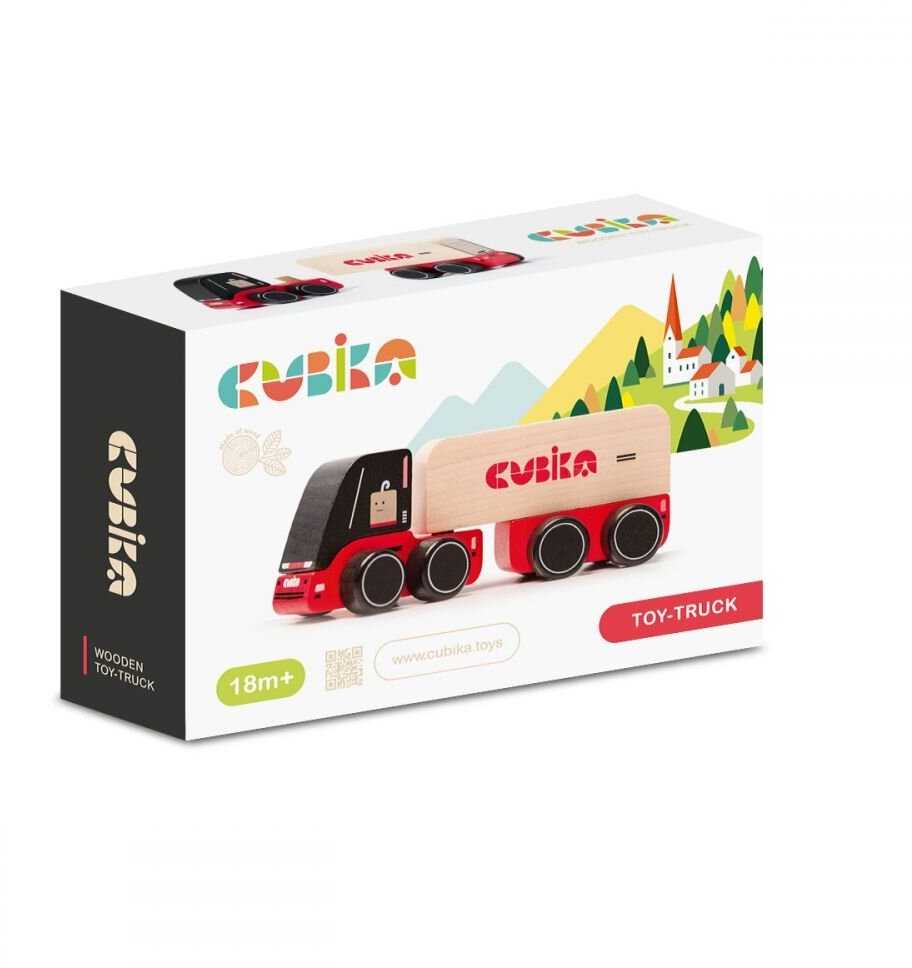 Mediniai automobilis Cubika Sunkvežimis