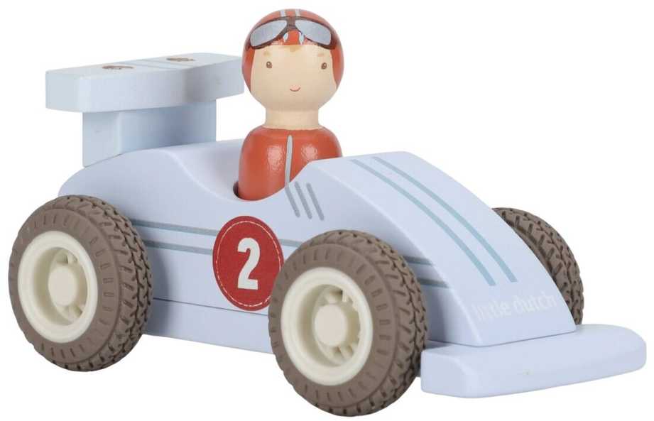 Mediniai lenktyniniai automobiliai Little Dutch 2vnt
