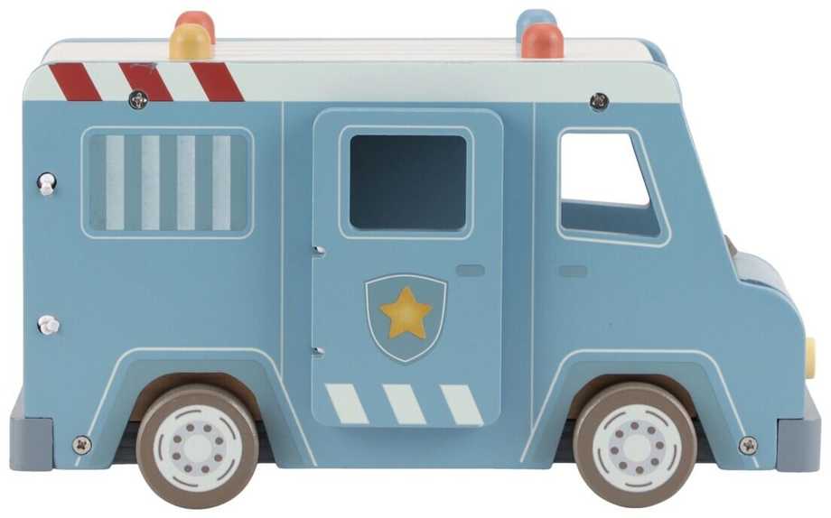 Medinis policijos furgonas su priedais Little Dutch