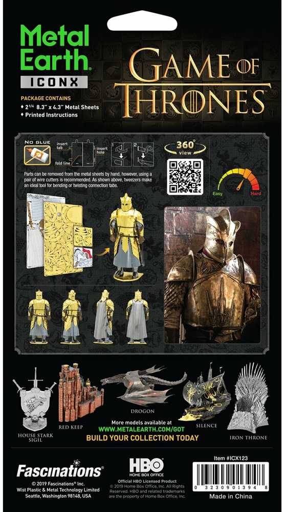Metal Earth Metalinis 3D konstruktorius Sostų karai Kalnas