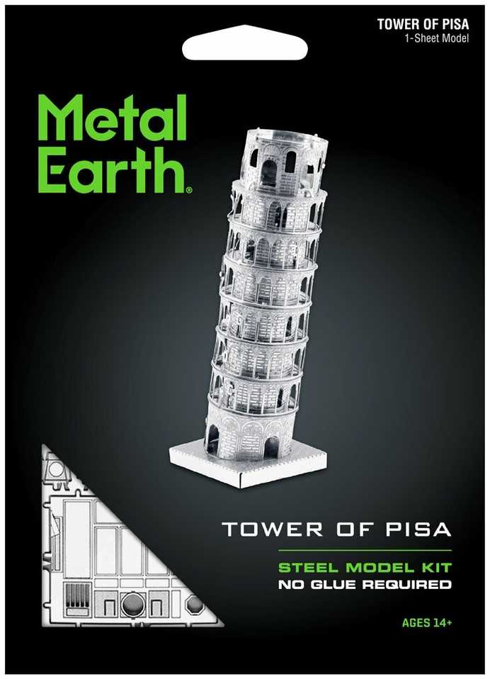 Metal Earth Metalinis 3D konstruktorius Pizos bokštas