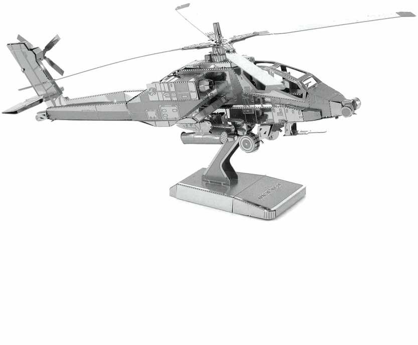 Metal Earth Metalinis 3D konstruktorius "AH-64 Apache"