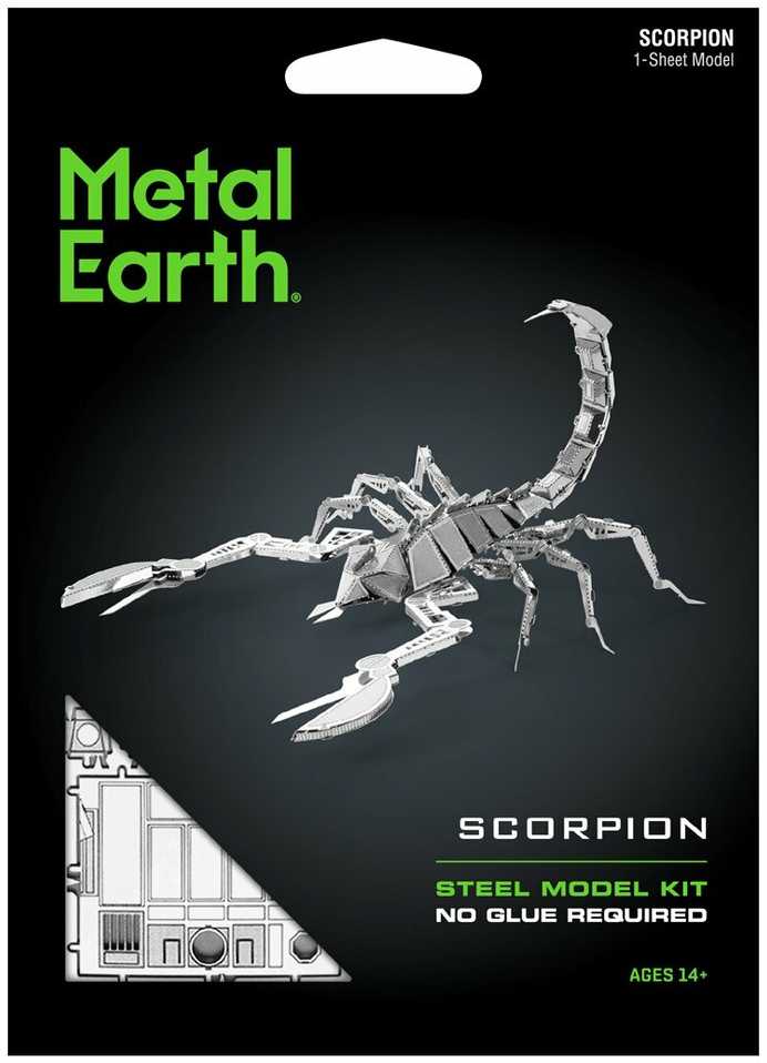 Metal Earth Metalinis 3D konstruktorius Skorpionas