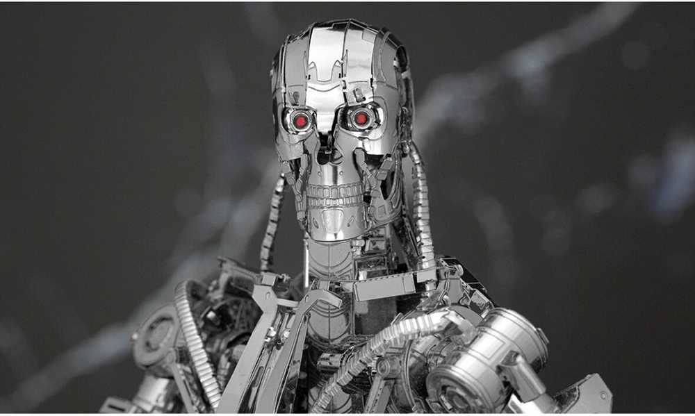 Metal Earth Metalinis 3D konstruktorius "Iconx Terminator - T-800 Endoskeleton"
