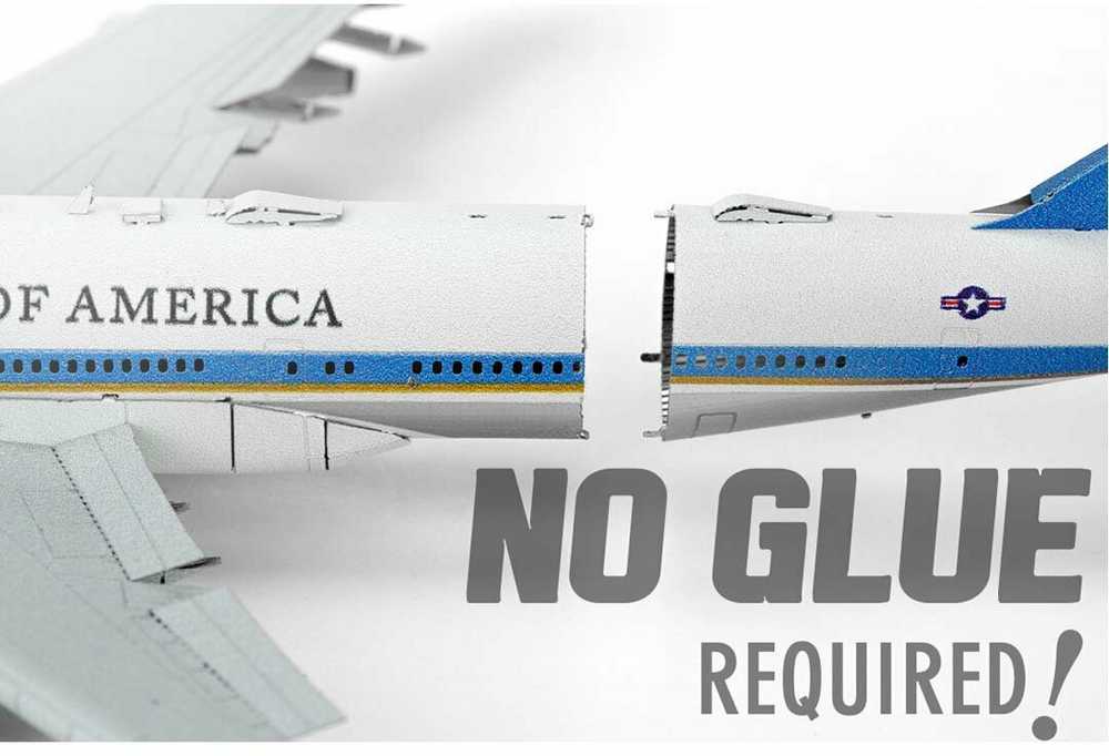 Metal Earth Metalinis 3D konstruktorius lėktuvas Air Force One