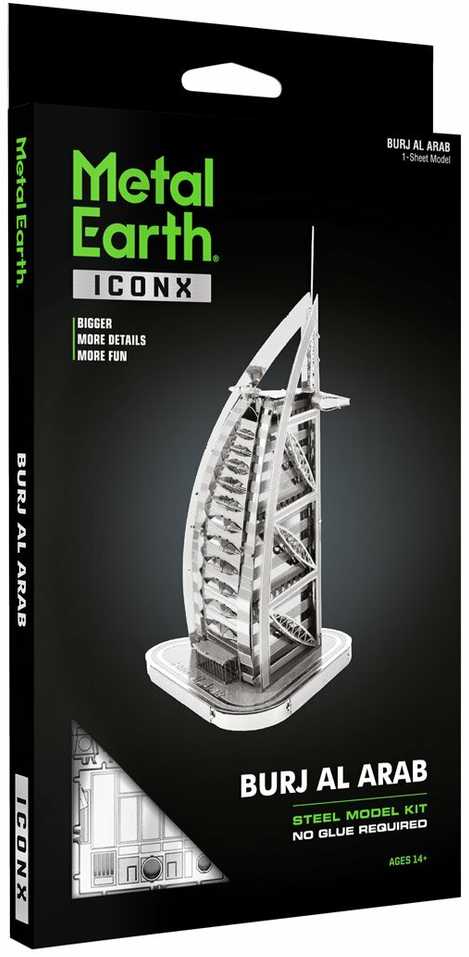 Metal Earth Metalinis 3D konstruktorius "Burdž al Arabas" Iconx serija