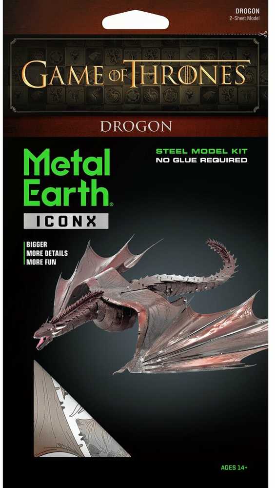 Metal Earth Metalinis 3D konstruktorius Sostų karai Drakonas