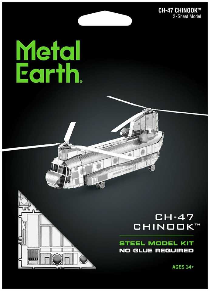 Metal Earth Metalinis 3D konstruktorius "CH-47 Chinook"